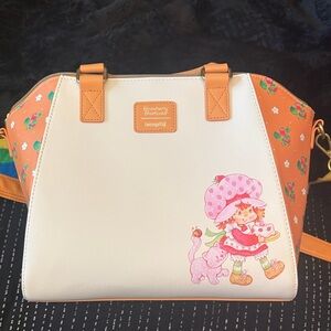 Loungefly Strawberry Shortcake White and Orange Satchel